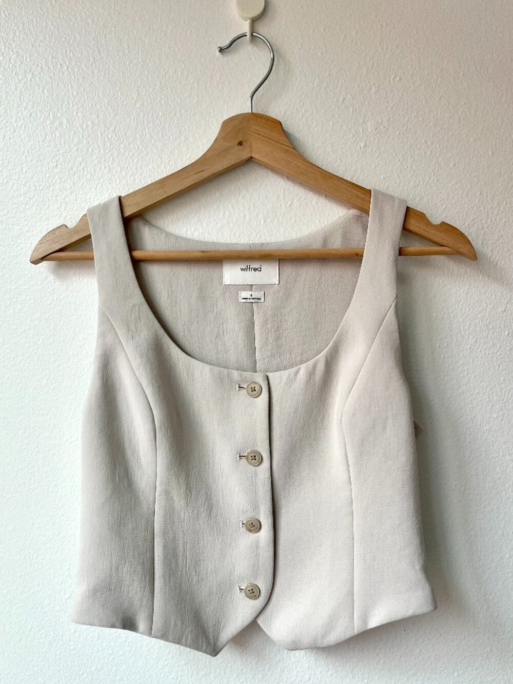 Aritzia Wilfred Rocco Vest